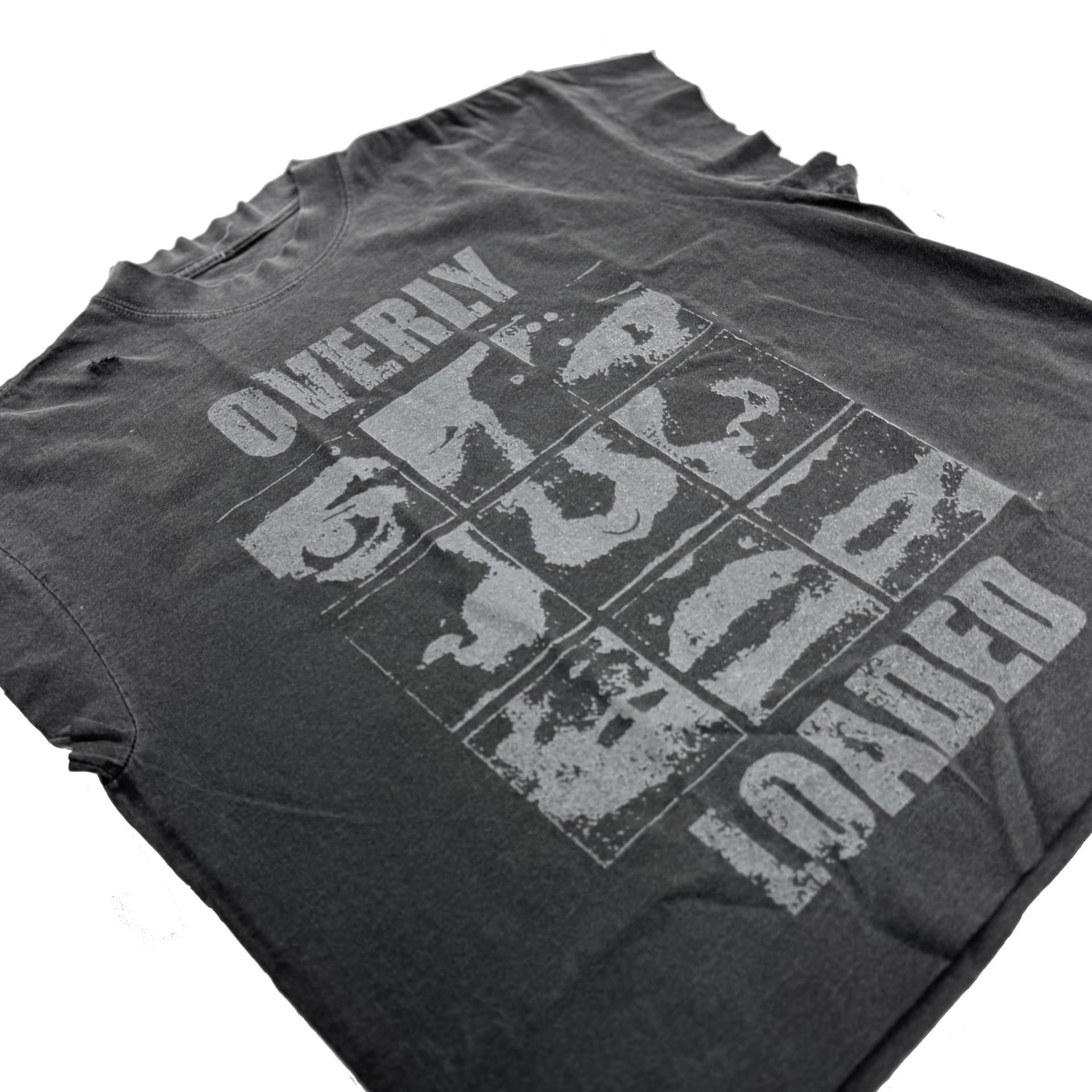 GREY SLEEVELESS FACE OL