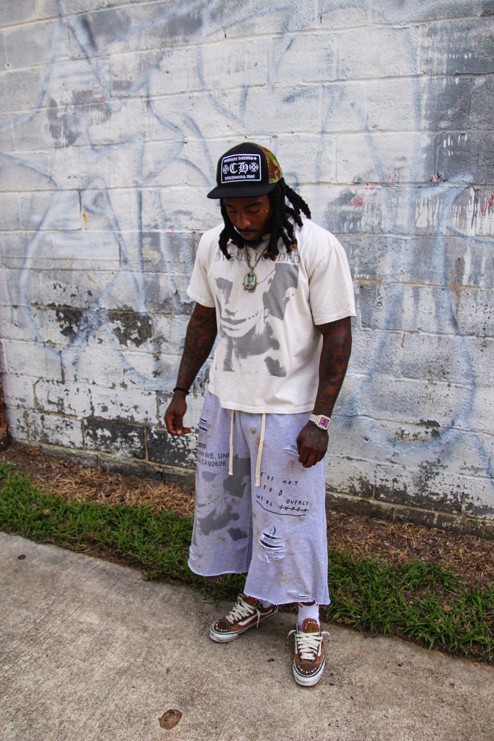 Overly Speak Less Tee