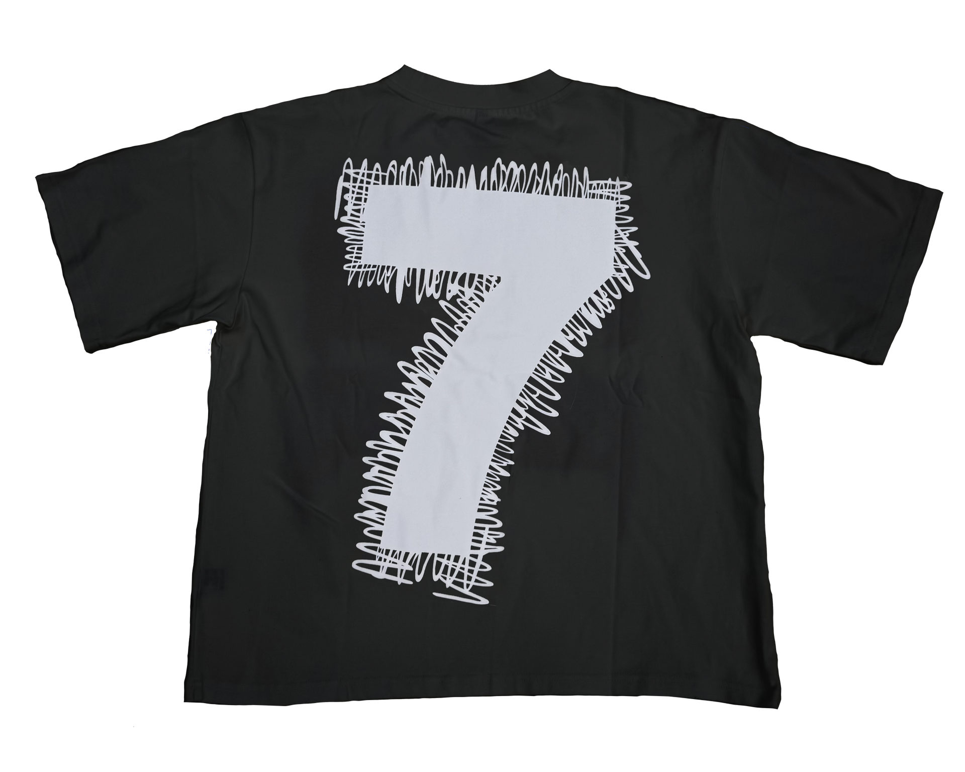 MIRRORED TEE - BLACK